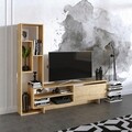 Comoda TV, Emerald, Larissa, 177x158x30 cm, Maro