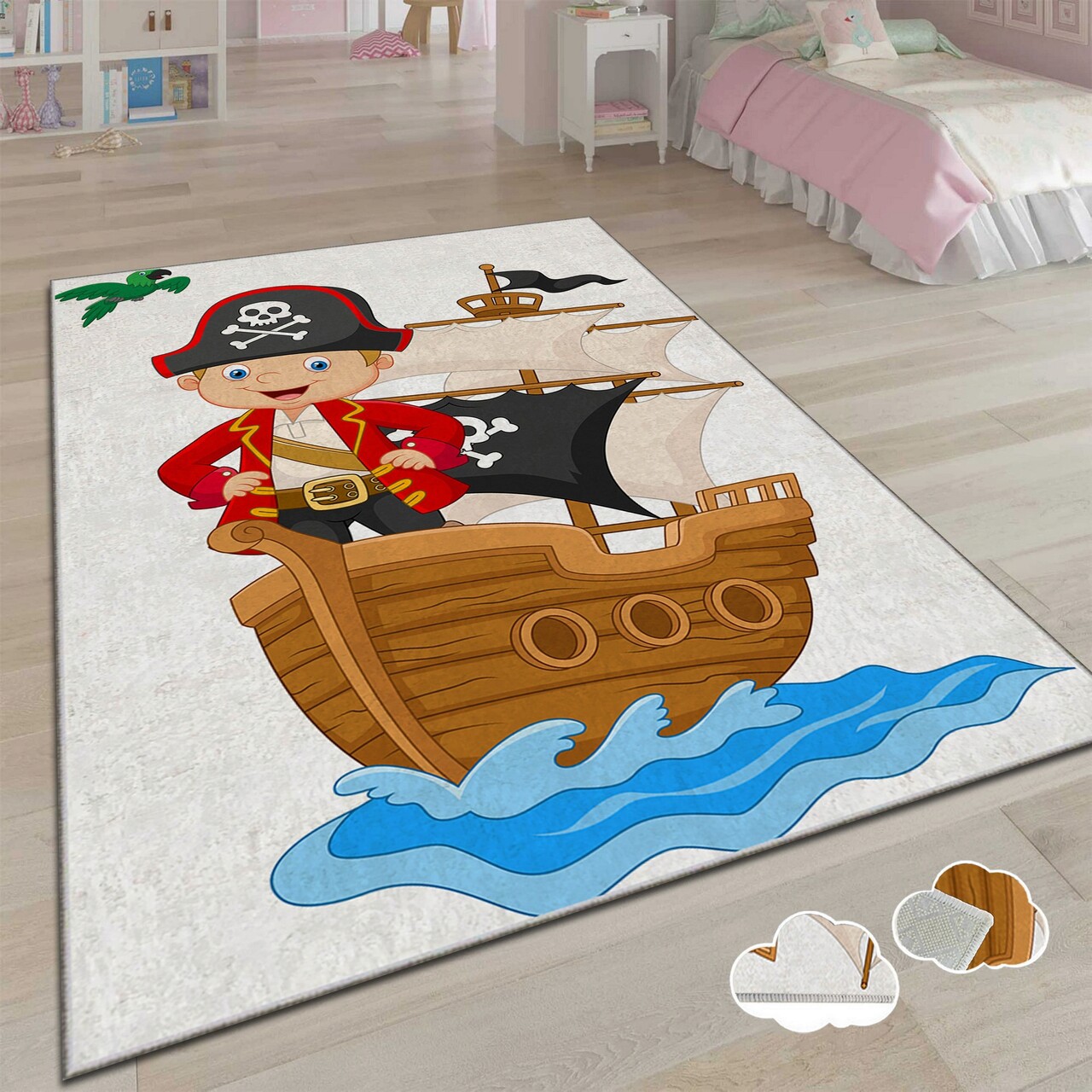 Covor csbrghl-162 180x280 cm Poliester Multicolor