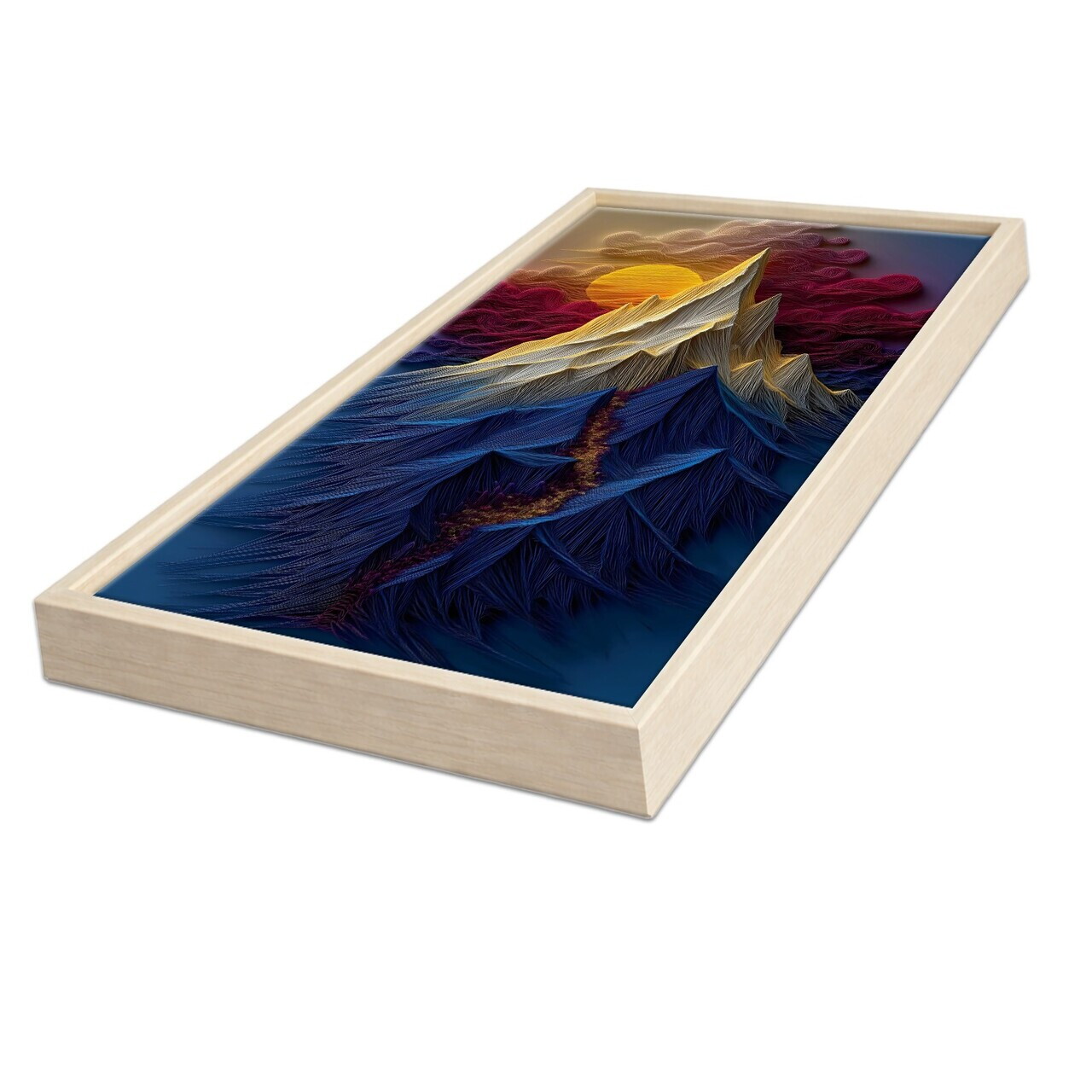 Tablou decorativ, 5090Lcahs-009, Cadru: PVC (Grosime: 5 cm), Multicolor — imaginea 4