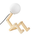 Lampa de masa, Noor, 525NOR2148, Lemn, Natural