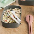 Set tacamuri pentru calatorie 4 piese BergHOFF, Leo, inox/silicon, roz