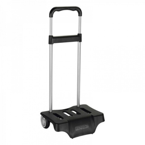 Troler pentru rucsac, safta, universal, 30 x 23 x 95 cm, otel/polipropilena, negru