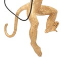 Aplica de perete Monkey, Mauro Ferretti, 1 x E27, 20W, 32x32x64 cm, polirasina, auriu