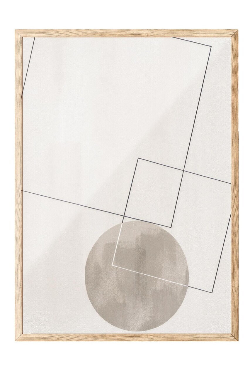Tablou decorativ, 108460, Lemn masiv, Sticla PVC, Multicolor - view 2