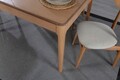 Set masa extensibila si 4 scaune, Fairfax, Albero149, Lemn de fag, Natural