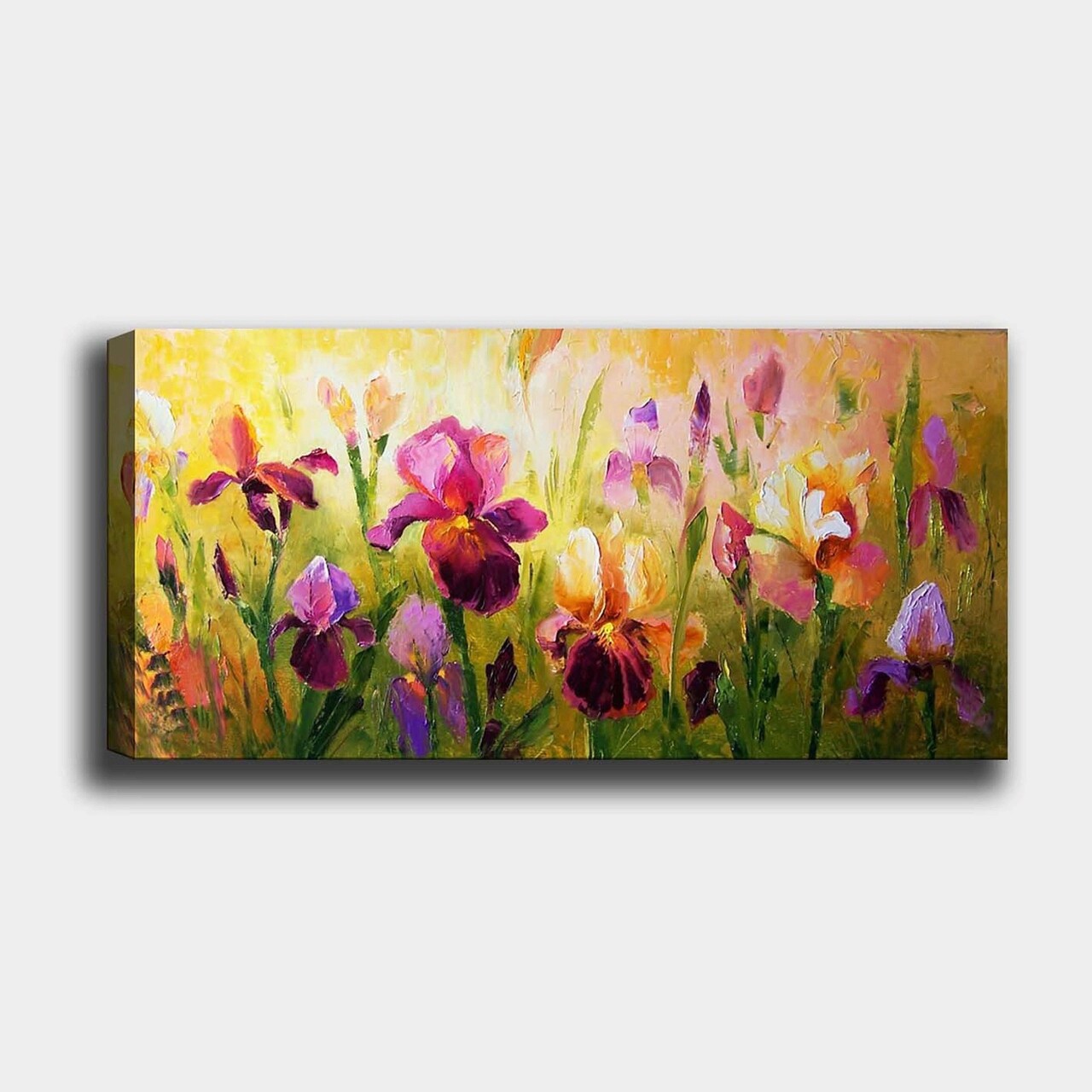 Tablou decorativ, YTYCCK1685_50120, Cadru: 100% LEMN (grosime: 3 cm), Multicolor - view 2