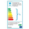 Lampa de masa, Evila Originals, 791EVL1548, Fier, Negru