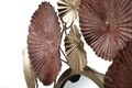 Oglinda decorativa Leaf, Mauro Ferretti, 71 x 69.5 cm, fier/oglinda, multicolor
