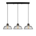 Lustra, Fulgor, 942FLG1444, Metal, Negru/Maro antic