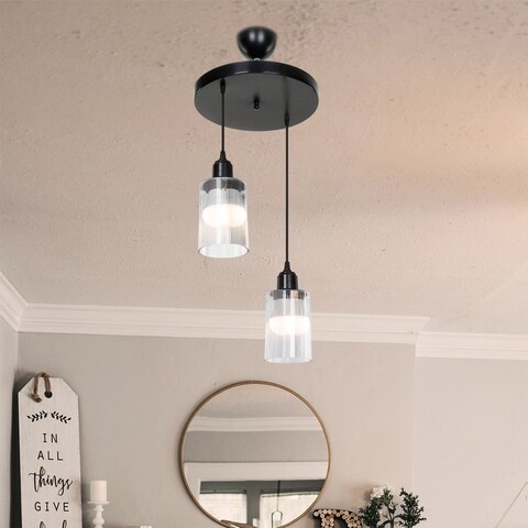 Lustra siyah, asz.1480, squid lighting, 68x30x30 cm, 20w, negru