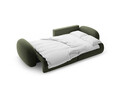 Coltar extensibil reversibil 4 locuri, Tonale, Cosmopolitan Design, 262x149x88 cm, tesatura chenille, verde