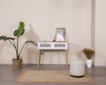 Dulap, Wolina, Goose, 95x100x35 cm, Corp: 100% MDF, Alb / Stejar