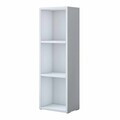 Corp biblioteca, Hanah Home, HC119, 30x90x20 cm, Alb