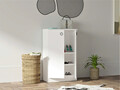 Dulap multifunctional, Puqa Design, Defne, 60x100x31.6 cm, PAL, Alb