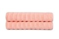 Set 2 prosoape de baie 406, Beverly Hills Polo Club, 70x140 cm, bumbac, roz deschis