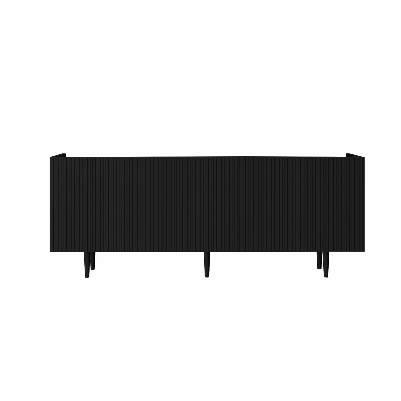 Consola, Hanah Home, Capella 200, 200x60x40 cm, MDF, Negru - view 4
