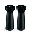 Set 2 rasnite pentru sare/piper, Amefa, Modern Wood, lemn cauciucat, negru