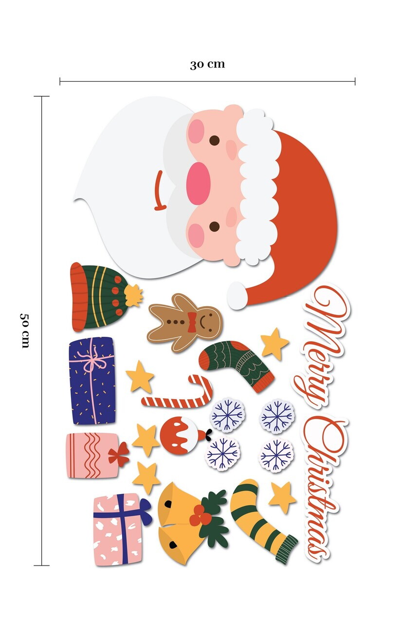 Sticker decorativ, 309029, 30 x 50 cm, Multicolor — imaginea 2