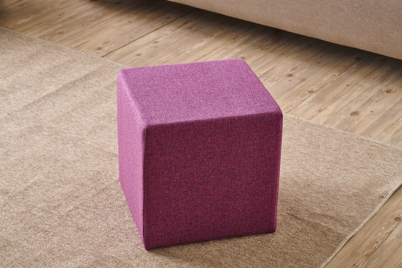 Taburet, Atelier del Sofa, 825BLC5104, Lemn, Lila - view 2