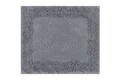 Set 2 covorase de baie, Beverly Hills Polo Club, Anadolu Kare Grey, 100% bumbac