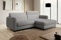 Coltar extensibil dreapta 3 locuri ELTAP, RT-04ROY, Gomsi, 228x165x100 cm, lemn/poliester, gri deschis