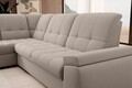 Coltar extensibil stanga 3 locuri ELTAP, LT-18SO, Sado, 272x192x95 cm, lemn/poliester, bej deschis