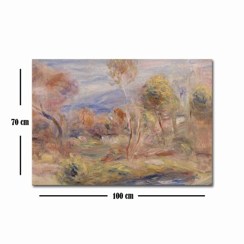 Tablou decorativ, 70100FAMOUSART-008, Canvas, 70 x 100 cm, Multicolor