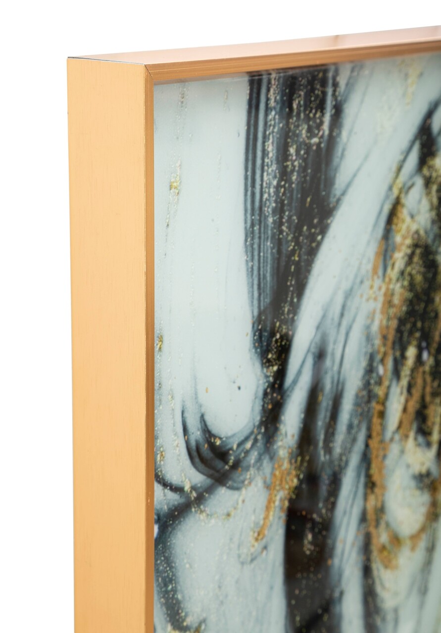 Tablou decorativ Long Ghost, Mauro Ferretti, 120x40 cm, sticla, multicolor - 2 | YEO
