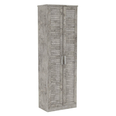 Pantofar cu 2 usi Sante, Pakoworld, 21 perechi pantofi, 60x37x183 cm, MDF/PAL, antracit vintage