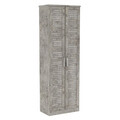 Pantofar cu 2 usi Sante, Pakoworld, 21 perechi pantofi, 60x37x183 cm, MDF/PAL, antracit vintage