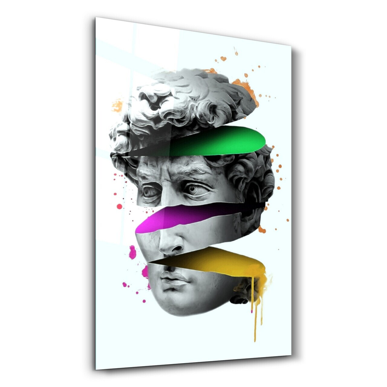 Tablou decorativ, CAM-1092, Dimensiuni: 46 x 72 cm, Multicolor — imaginea 5