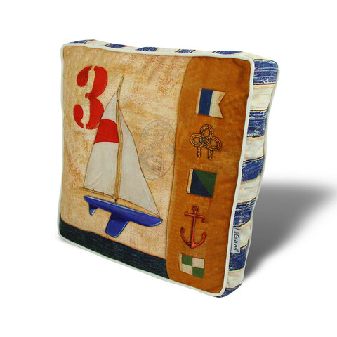 Perna, YM1018, 42×42 cm, 50% bumbac / 50% poliester, Multicolor Gravel