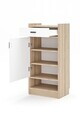 Pantofar, Hanah Home, Orfa, 50x120x33 cm, Stejar Sonomo / Alb