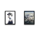 Set 2 tablouri decorative, Cloud Man Set, PAL, Hartie, Multicolor