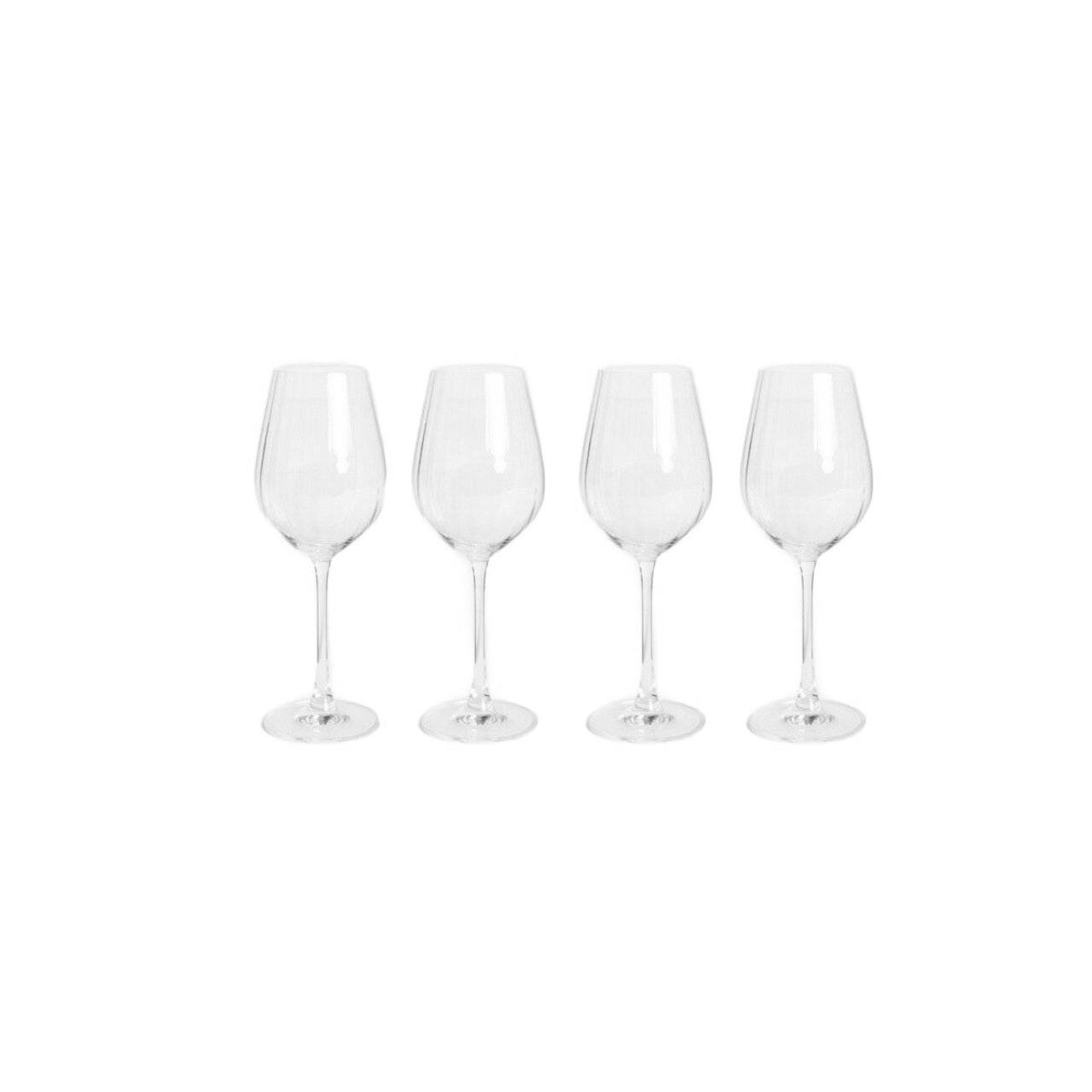 Set 4 pahare pentru vin Brilliant Bliss Homla 500 ml sticla transparent