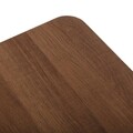 Masa Klaudia, Versa, 80 x 80 x 75 cm, MDF/lemn, maro