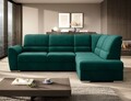 Coltar extensibil dreapta 3 locuri ELTAP, RT-35NU, Siber, 270x186x93 cm, lemn/poliester, verde inchis