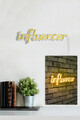 Decoratiune luminoasa LED, Influencer, Benzi flexibile de neon, DC 12 V, Galben