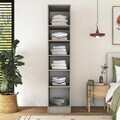Dulap pentru haine, Hanah Home, BA310, 45x210x57.5 cm, Gresie