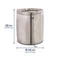 Geanta termica pentru ghivece Thermo, Maximex, 45x55 cm, poliester, bej/negru