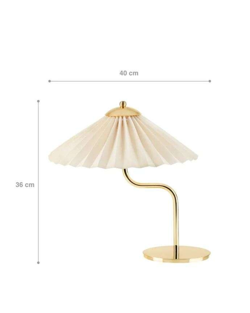 Lampa de masa, Opviq, 347ZNY1103, Auriu - view 7