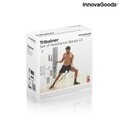 Set 3 benzi de rezistenta cu accesorii si ghid de exercitii, Tribainer InnovaGoods, latex