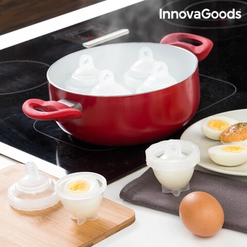 Set fierbator de oua 7 piese innovagoods, 6x10 cm