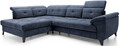 Coltar extensibil stanga 5 locuri ELTAP, LT-40REL, Inferne, 297x210x107 cm, lemn/poliester, albastru