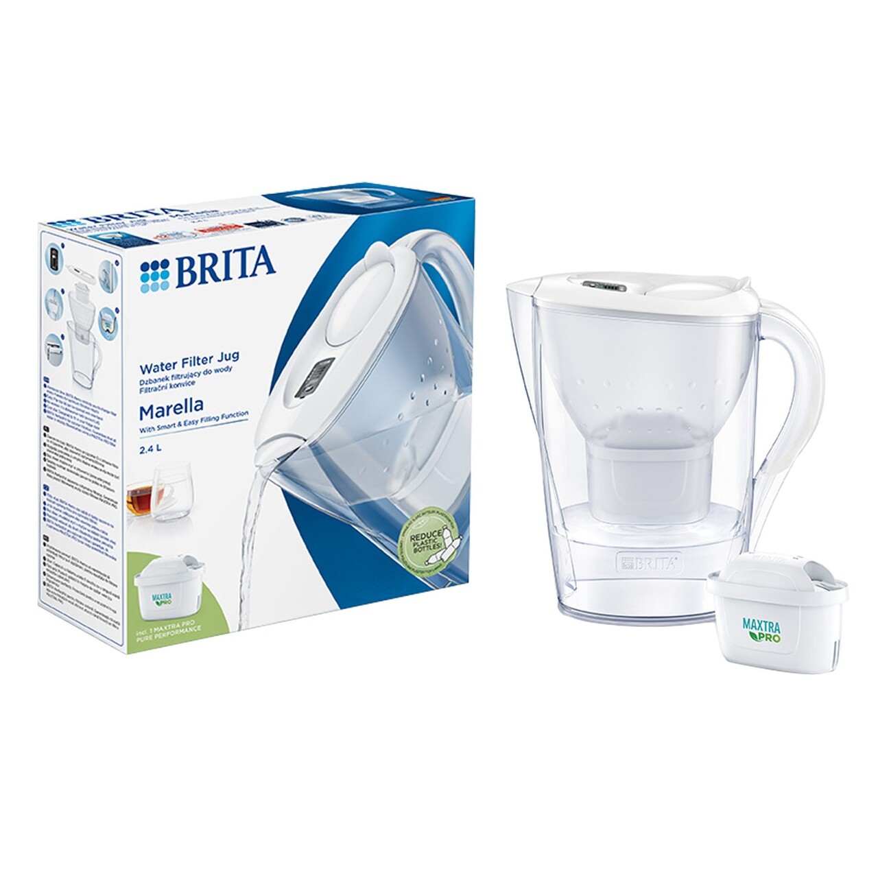 Cana filtranta BRITA Marella 2,4 L Maxtra PRO (white) - view 2