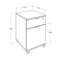 Dulap multifunctional, Adore, Rkm-311-Ax-1, Antracit / Stejar