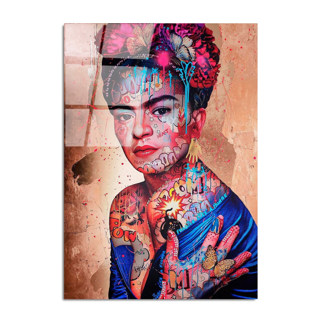 Tablou decorativ, UV-723 70 x 100, 70 x 100 cm, Multicolor - view 6