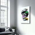 Tablou decorativ, CAM-1092, Dimensiuni: 46 x 72 cm, Multicolor