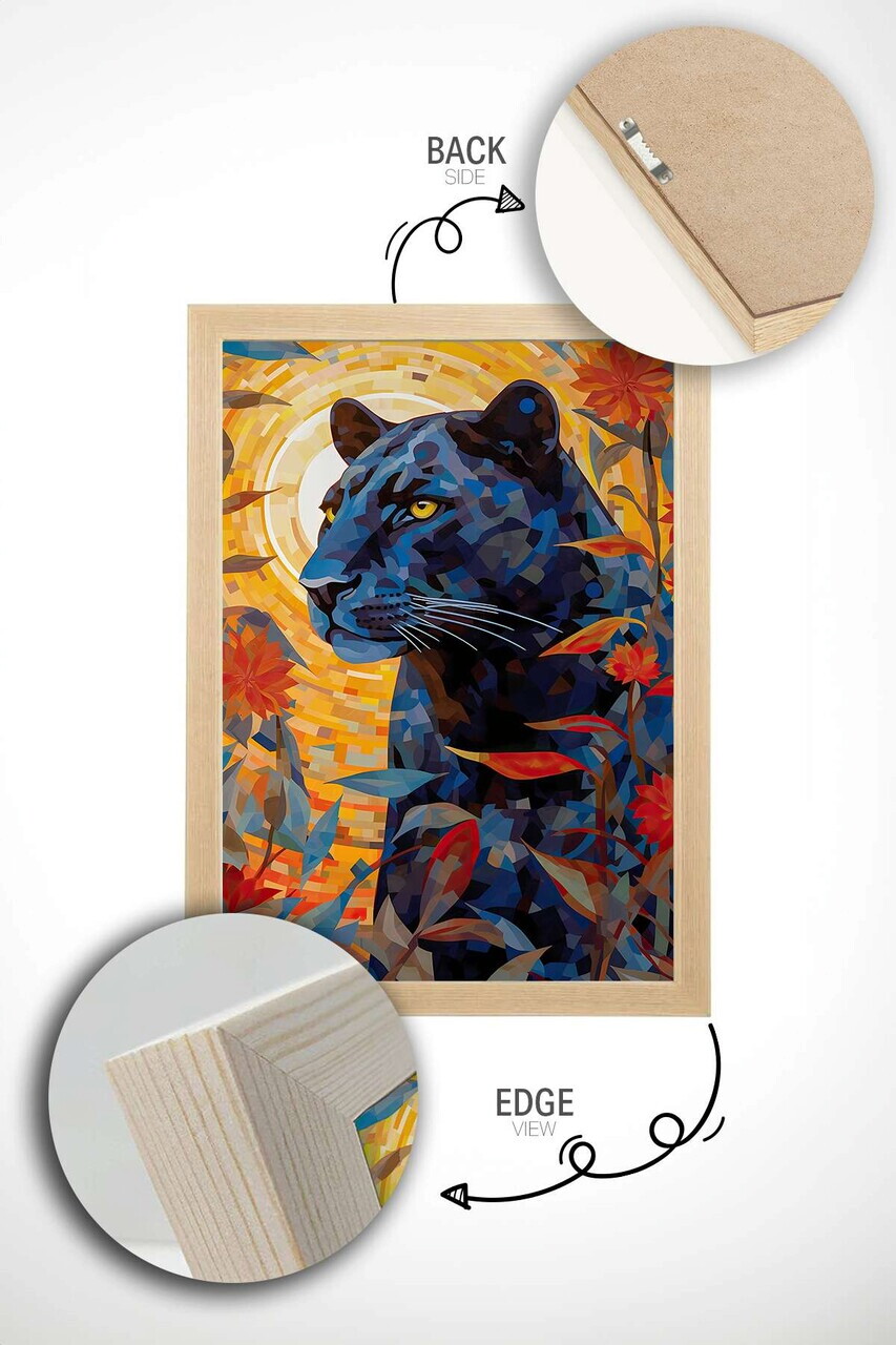 Tablou decorativ, Mscartmdl19, MDF, Multicolor — imaginea 5