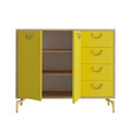 Pantofar, Mod Design, ZEA, 100x82x35 cm, Stejar / Galben